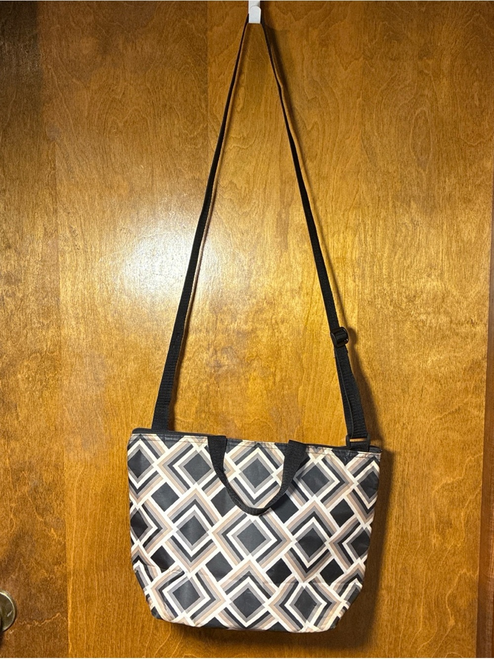 Thirty One Crossbody Tote Insulated Lunch bag Fall Colors